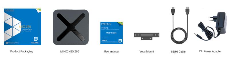 MINIX NEO Z95 Mini PC 512GB SSD 16GB RAM Win11 Pro content
