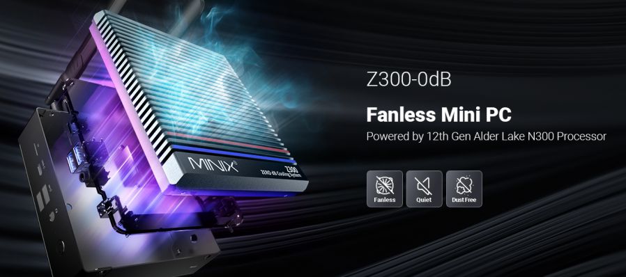 MINIX NEO Z300-0dB fanless