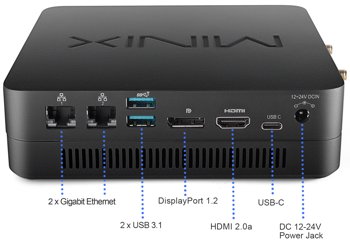 MINIX NGC-3 / Intel i3 Mini PC, 256GB SSD, 8GB RAM, Triple Display Ports