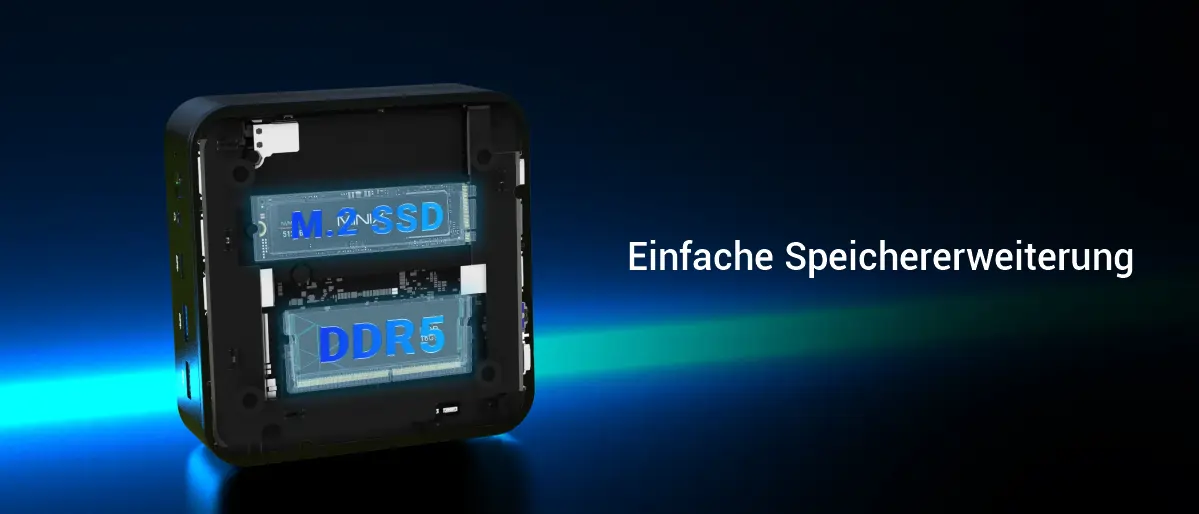 MINIX NGC NR660 / AMD Ryzen 5 6600H 512GB SSD 16GB DDR5