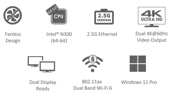 MINIX Z300-0dB 