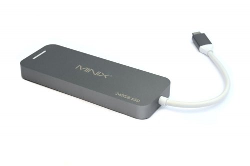 MINIX NEO Storage, USB-C Multiport Adapter, 240GB SSD