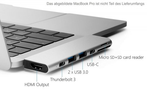 MINIX NEO C-D, Multiport Adapter für MacBook Pro